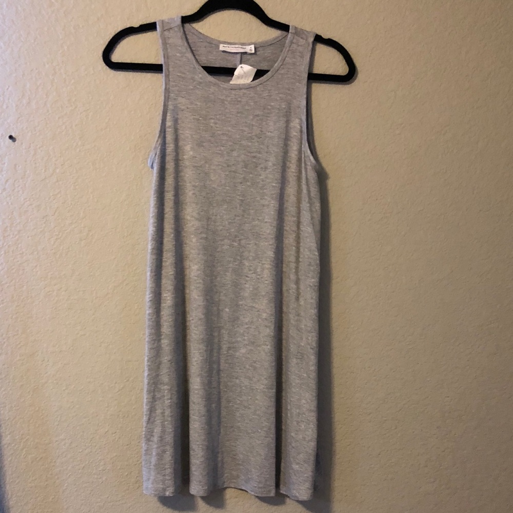 Grey tank dress